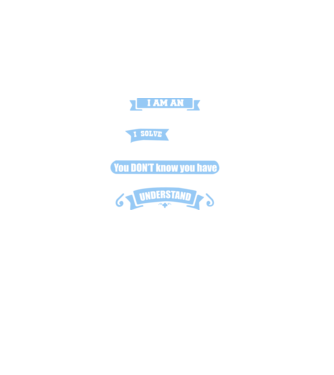 I am an accountant I solve problems model negru pe tricou