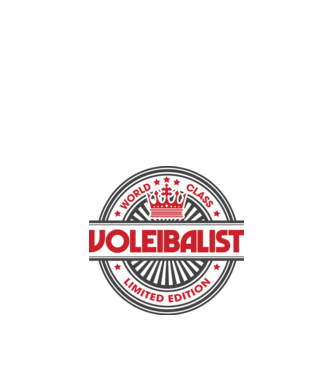 voleibalist model nisipiu pe tricou