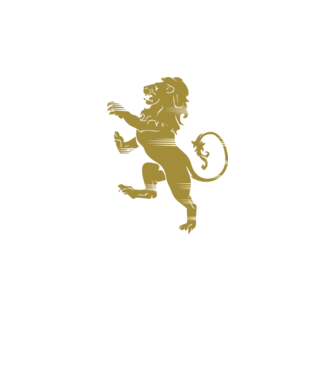 Lion Rampant model negru pe tricou