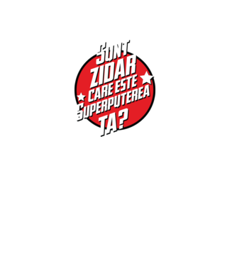 sunt zidar, care este superputerea ta? model mov pe tricou