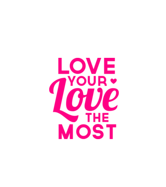 love most model alb pe tricou