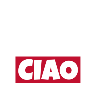 bella ciao logo model alb pe tricou