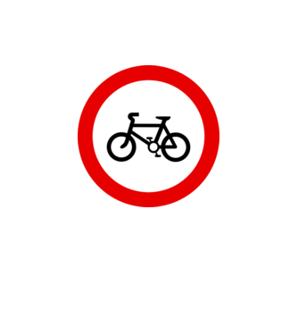 Pistă pentru Biciclete model galben neon pe tricou