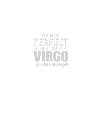 Not perfect, but VIRGO model negru pe tricou