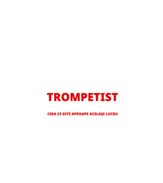 poate că nu sunt un supererou, dar sunt trompetist, ceea ce este aproape același lucru model negru pe tricou