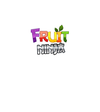 Fruit Ninja model galben neon pe tricou