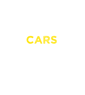 Cars make me happy you, not so much model negru pe tricou