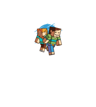 Minecraft model gri pe tricou