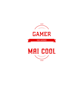sunt gamer, la fel ca toți ceilalți, dar mult mai cool model negru pe tricou