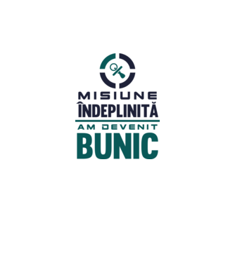 Misiune îndeplinită - am devenit bunic model gri pe tricou