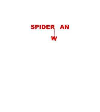 Spider wan model galben neon pe tricou