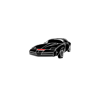 Kitt 3C.eps model gri pe tricou
