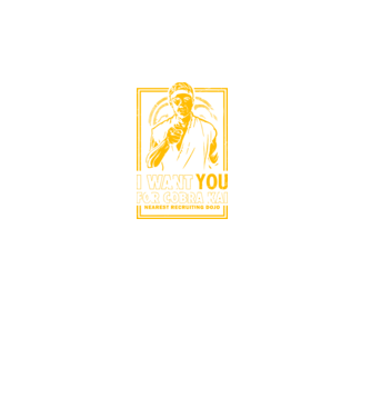 I want you cobra kai model turcoaz pe tricou