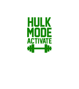 Hulk mode model galben neon pe tricou