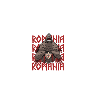 Dansul Ursului romania model  pe tricou