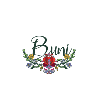 Buni model alb pe tricou