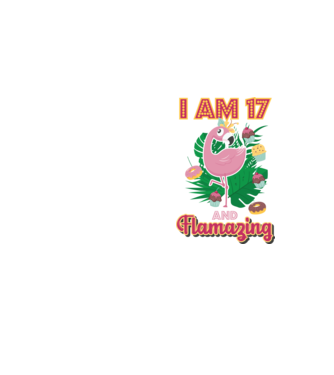 FLAMAZING Birthday 17 Years old model galben neon pe tricou