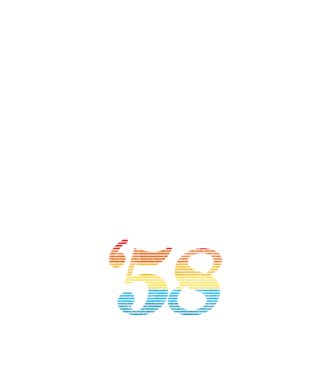 Retro Birthday 1958 model alb pe tricou