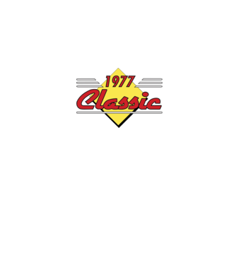Classic - 1977 model albastru regal pe tricou