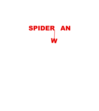 Spider wan model alb pe tricou