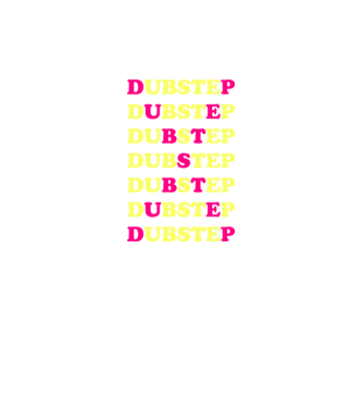 Dubstep model verde neon pe tricou