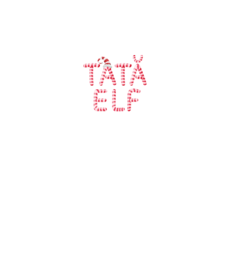 tată elf model negru pe tricou