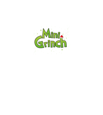 Grinch Family Mini Grinch model negru pe tricou