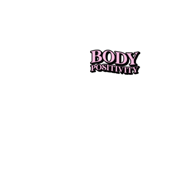 BodyPositivity model galben neon pe tricou