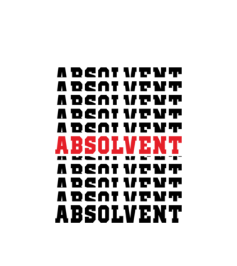 absolvent 2022 model alb pe tricou