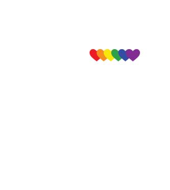 Inimi Lgbtq model galben neon pe tricou