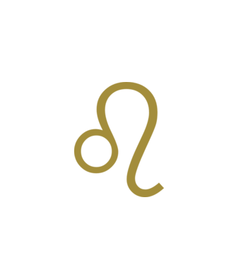 Leo Horoscope model negru pe tricou