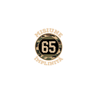 Misiune împlinită 65 model negru pe tricou