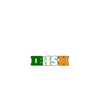 Everyone is irish flag model negru pe tricou