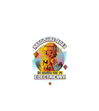 absolvire 2023 electrician model negru pe tricou