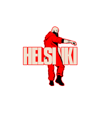 helsinki la casa de papel model alb pe tricou