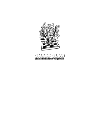 chess club model roz pe tricou
