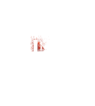 Beware i bite model roșu pe tricou