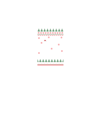 Merry Fishmas model albastru jeanși pe tricou