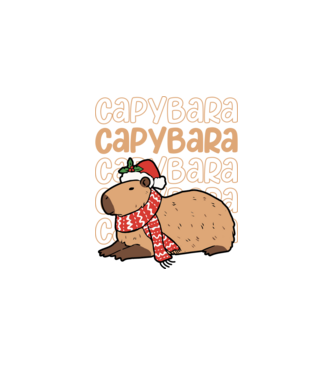 Xmas Cappy model negru pe tricou