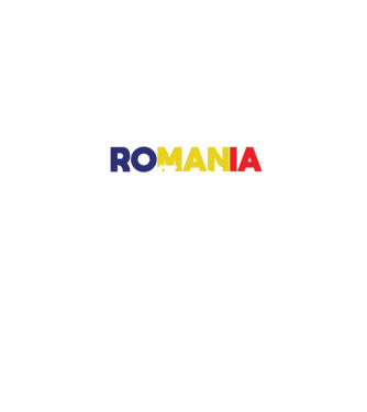 Romania forever model negru pe tricou