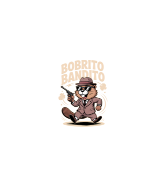 Bobrito Bandito model  pe tricou