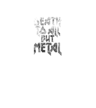 Death but metal model negru pe tricou