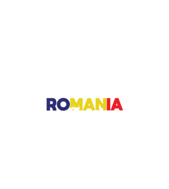 Romania forever model negru pe tricou