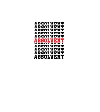 absolvent 2022 model alb pe tricou