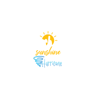 March Girls are Sunshine mixed with a little Hurricane model negru pe tricou
