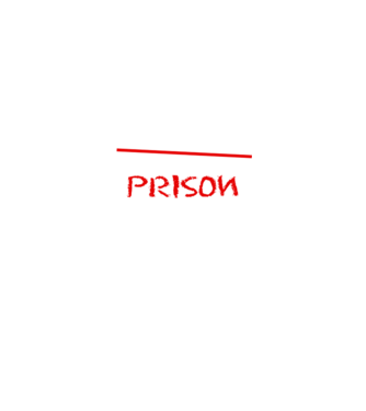Back to prison - școală model negru pe tricou