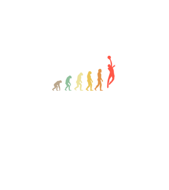 Basketball evolution model negru pe tricou