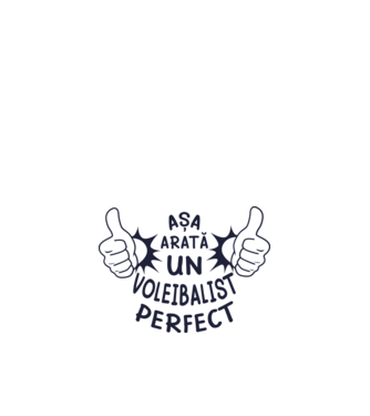 Așa arată un VOLEIBALIST perfect model roșu pe tricou