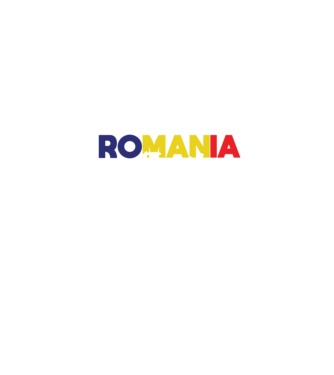 Romania forever model negru pe tricou