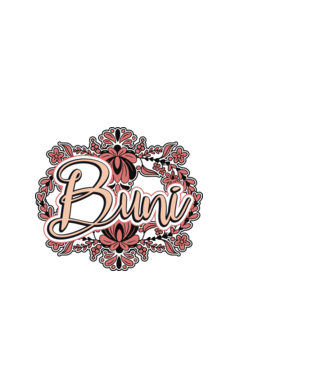 Buni model alb pe tricou